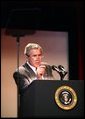 President George W. Bush prepares for the State of the Union in the Family Theater of the White House, Tuesday, Feb. 1, 2005. White House photo by Eric Draper