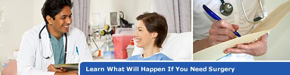 Learn What Will Happen if You Need Surgery.