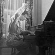 Bernstein at the piano.