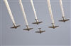 T-6 Texans, Vietnam War-era training aircraft, fly in formation at the 2008 Joint Service Open House hosted by Andrews Air Force Base, Md., on May 17, 2008.   