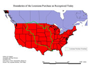 early map of Missouri territory