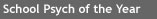 School Psychologist of the Year