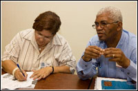 Voluntary organizations meet at the Federal Emergency Management Agency (FEMA) Carribean Area Division office to discuss the creation of Long Term Recovery Committees (LTRC) in the disaster declared areas of Puerto Rico.