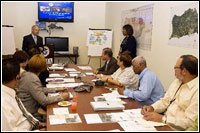 Voluntary organizations meet at Federal Emergency Management Agency (FEMA) Caribbean Area Division office to discuss the creation of Long Term Recovery Committees (LTRC) in the disaster declared areas of Puerto Rico.