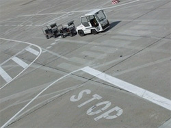 Photo of an airport tarmac