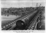 High bridge during construction of the large main