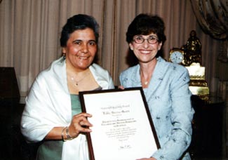 MariaElena Zavalas and Paula Apsell