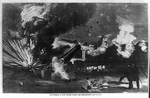 The interior of Fort Sumter during the bombardment