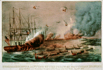 Bombardment & capture of the forts at Hatteras Inlet, N. C. ... Aug. 27th, 1861