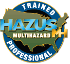 HAZUS trained professional logo