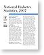 National Diabetes Statistic, 2007 Cover