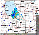 Local Radar for Northern Indiana - Click to enlarge