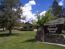 Rager Ranger Station for Paulina District