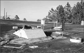 Image of entrance to Silo 'Alfa' at Mt. Gleason