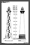 Measured drawing of the Cape Hatteras lighthouse