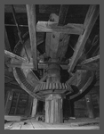 Parts of the brake wheel of a windmill
