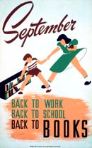 September - Back to Work - Back to School - Back to BOOKS