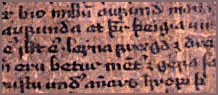 Tristram's Saga, vellum fragment, 15th  century