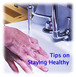 Staying Healthy...learn more about protecting yourself against MRSA, including washing your hands.