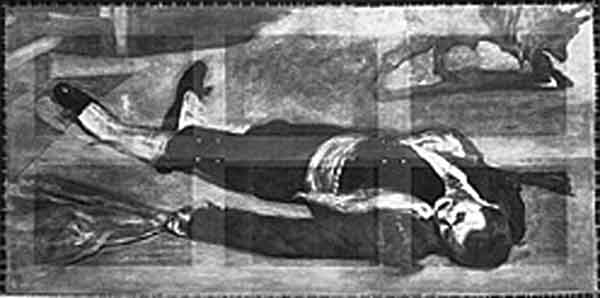 Image: An X-radiograph Edouard Manet's The Dead Toreador