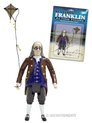 Benjamin Franklin Action Figure