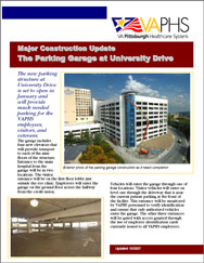 Cover of University Drive Parking Garage Update