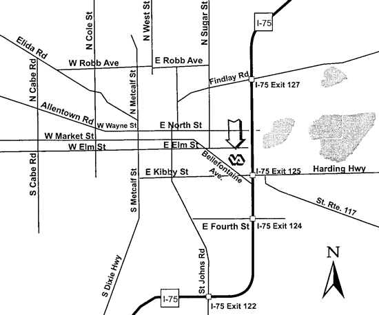 Lima CBOC Map