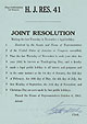 joint resolution