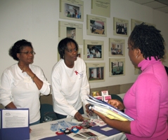 The Women's Collective joined other local HIV/AIDS service organizations at the Parklawn Observance.