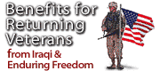 Benefits for Returning Veterans from Iraqi & Enduring Freedom