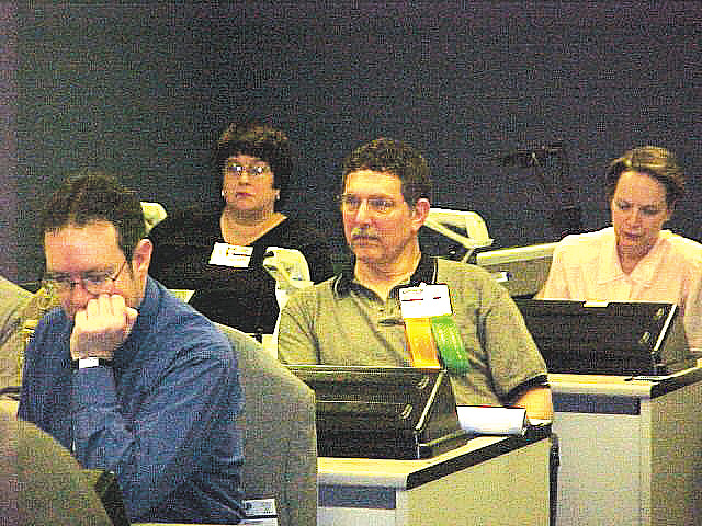 Figure 4 Cassis2 Training Session Attendees Stephen Adams, Rae Shepherd-Shlechter, Dave Morrison, and Johanna Johnson