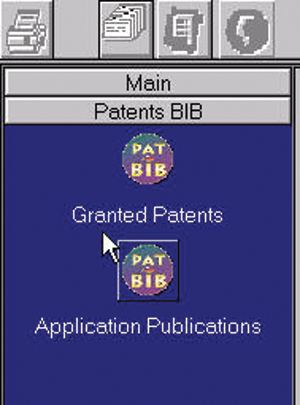 Figure 2 New Patents BIB Tab