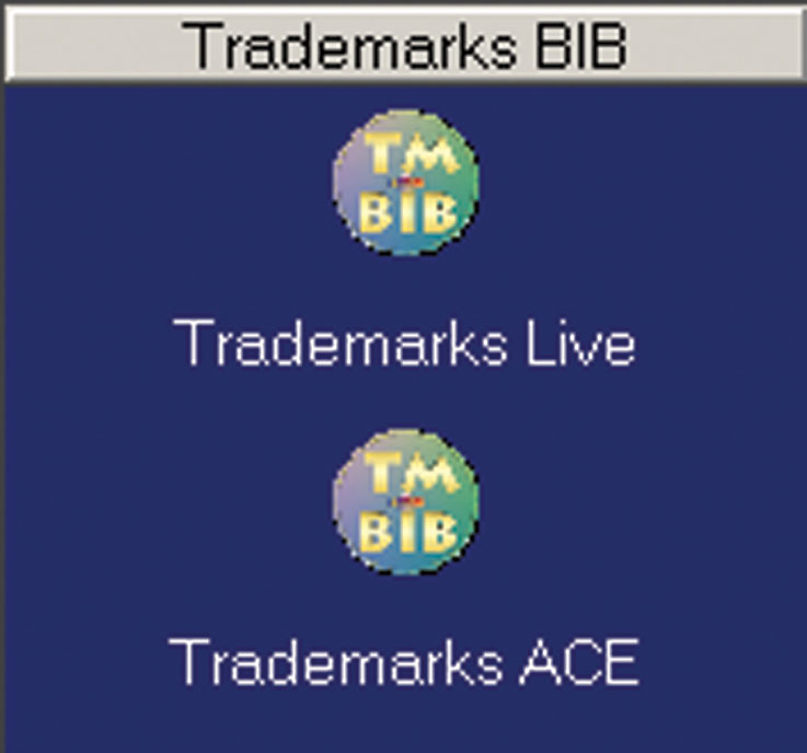 Figure 2  New Trademarks BIB Tab