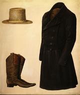 image of Zoar Man's Hat, Boots and Coat