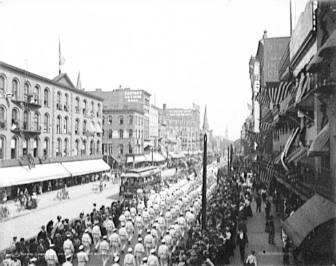 Labor Day Parade in Buffalo, New York, 1900