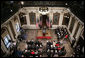 President George W. Bush addresses reporters during his news conference Wednesday, Dec. 20, 2006, in the Indian Treaty Room at the Eisenhower Executive Office Building in Washington, D.C. White House photo by Eric Draper