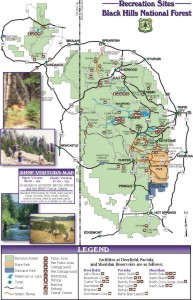 map, Campgrounds/Recreational Sites