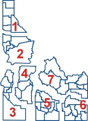 Idaho Map