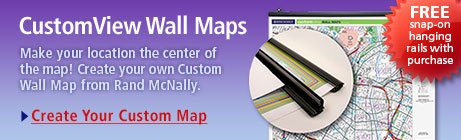 Custom Wall Maps