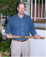 NIOSH Saftey Engineer Timothy Merinar holding a service award