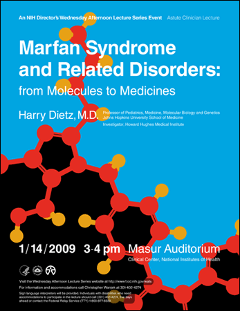 Marfan Syndrome and Releated Disorders: from Molecules to Medicines Poster