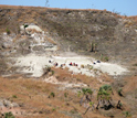 Photo of Late Cretaceous fossil locality in northwestern Madagascar.
