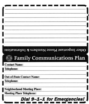 Image of family communication plan