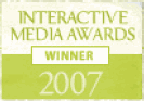 Interactive Media Awards 2007 logo