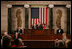 Vice President Dick Cheney and House Speaker Nancy Pelosi listen as King Abdullah II of Jordan addresses a Joint Meeting of Congress, Tuesday, March 7, 2007 at the U.S. Capitol.