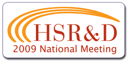 Click to view information about the 2009 HSR&D National Meeting!