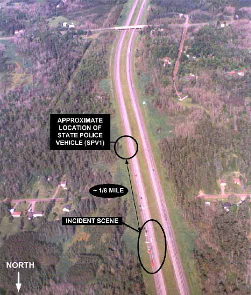 Photo 1. Aerial View of Highway