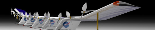 Artist concept of solar powered aircraft