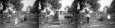 Rural free delivery of the mail is captured in this 1903 film shot by A.E. Wood, American Mutoscope & Biograph Co. 