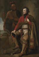 image of Colonel Guy Johnson and Karonghyontye (Captain David Hill)